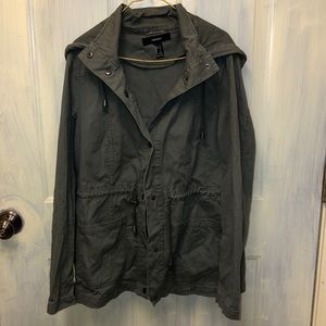 Forever 21 army green jacket